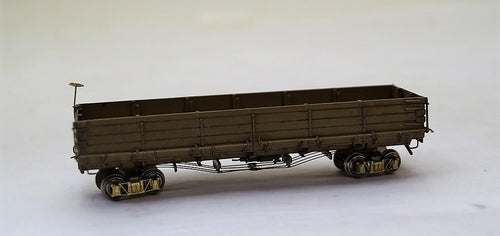 Hon3 Brass Empire Midland D&RGW Bottom Gondola