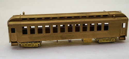 Hon3 Brass S. Soho & Co D&RGW Coaches, Unpainted