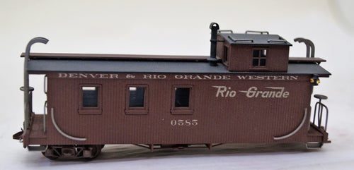 Hon3 Brass D&RGW Caboose