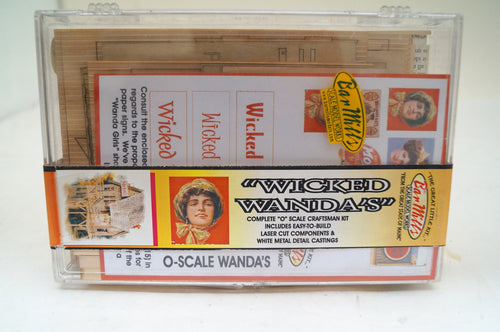 O Scale Bar Mills Scale Model Works Wicked Wanda's Kit