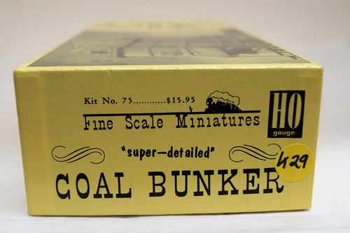 Hon3/Ho Fine Scale Miniatures Coal Bunker Kit