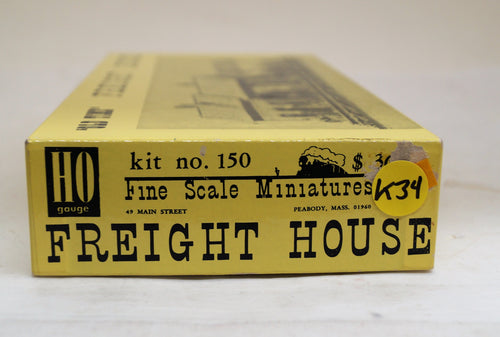 Ho Scale Fine Scale Miniatures Freight House Kit