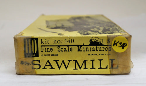 Ho Scale Fine Scale Miniatures Sawmill Kit