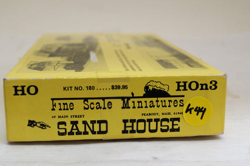 Ho Scale Fine Scale Miniatures Sand House Kit