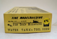 Ho Scale Fine Scale Miniatures Water Tank & Tool Shed Kit