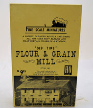 Ho Scale Fine Scale Miniatures Old Time Wooden Flour & Grain Mill Kit