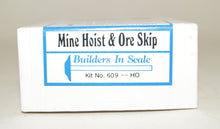 HO Builders In Scale, Mine Hoist & Ore Skip Kit #509