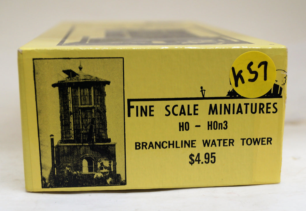 Ho Scale Fine Scale Miniatures Branchline Water Tower Kit