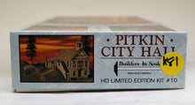 Hon3/Ho Builders In Scale Pitkin City Hall Kit