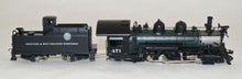 Hon3 Brass Sunset Models D&RGW K-28 Green Boiler, Moffat Herald #471