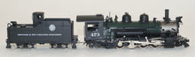 Hon3 Brass Sunset Models D&RGW K-28 Green Boiler, Moffat Herald #473