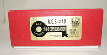 Hon3 Brass Key Imports 2-8-0 Consolodation RGS #40