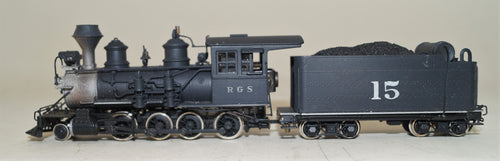 Hon3 Brass Westside Model Company D&RGW C-16 2-8-0 RGS #15