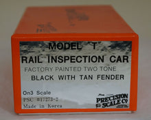 On3 Precision Scale Co. Model "T" Rail Inspection Car