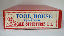 Ho Scale Structures Limited, Kit #K1106 Tool House and Pillar Crane